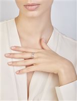 Ring Annamaria Cammilli Woman Dune in White Gold Diamante 0.20 Ct GAN0965W - GAN0965W